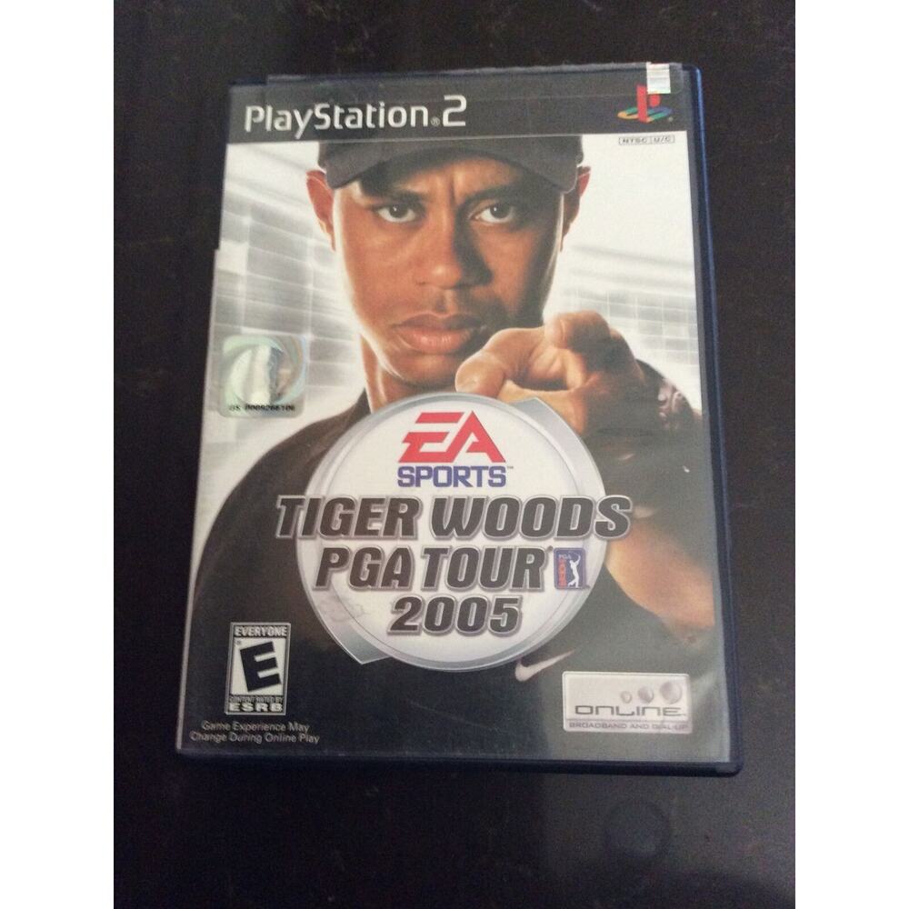 Tiger Woods PGA Tour 2005 (Sony PlayStation 2, 2004) PS2 Complete Manual